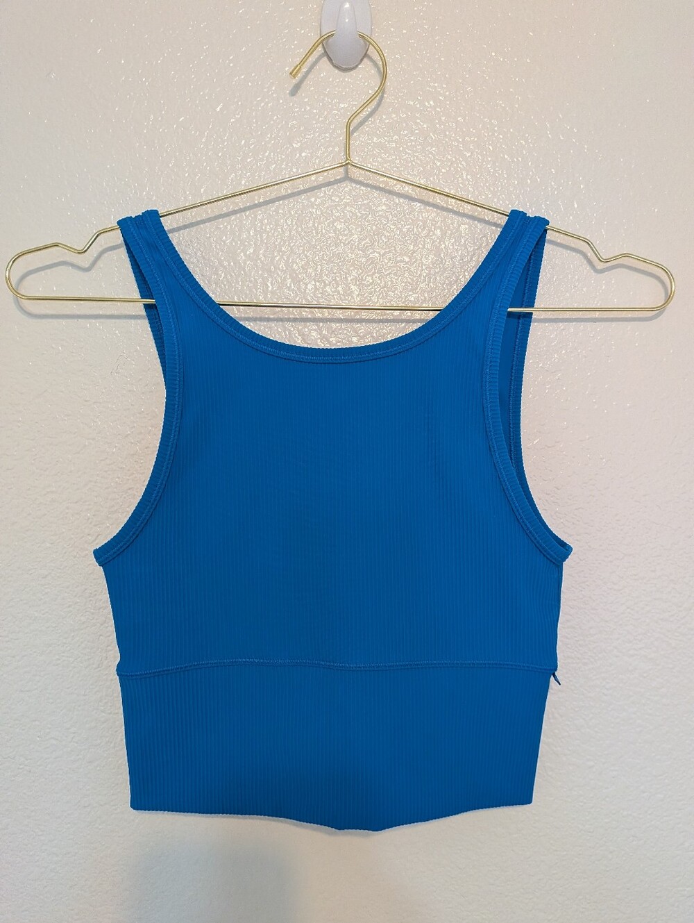 Lululemon Cropped Rib Athletic Tank Sports bra